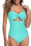 Seaside vacation fashion one-piece bikini women's three point swimsuit
