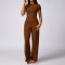 T-shirt+pants  Maple Leaf Brown