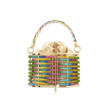 New Fashion, Light Luxury, Simple and Versatile Handmade Screw Pattern Women's Bag Chain Women's Bag Dinner Bag