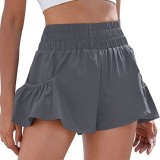 Summer hot selling women's fitness running quick drying women's high waisted shorts with pockets