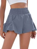 Summer hot selling women's fitness running quick drying women's high waisted shorts with pockets