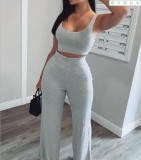New vest+pants casual sports and leisure set