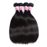 Wig real human hair European and American hair extensions Peruvian Straight Human HairBundles 50g