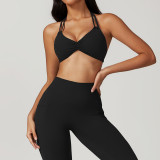 Yoga bra, high-strength tight fitting sports top, quick drying fitness vest