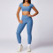 Short sleeve-1+pants Haze Blue