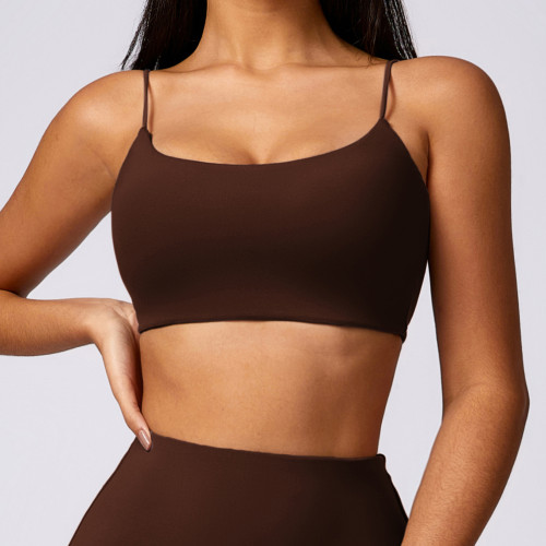 Yoga bra, sports underwear, running and fitness vest for external wear