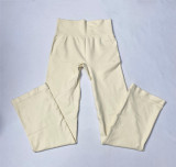 Summer New Tight Sports Yoga Pants with Lifting Hips and Micro Raging Pants