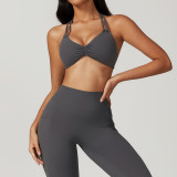 Yoga bra, high-strength tight fitting sports top, quick drying fitness vest