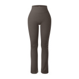 Summer New Tight Sports Yoga Pants with Lifting Hips and Micro Raging Pants