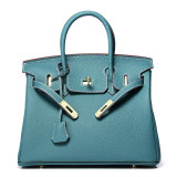 Single Shoulder Cowhide Mini Platinum Bag Fashion Women's Bag Handbag