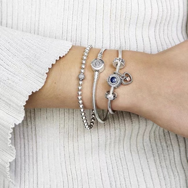 Bracelet Shining Crown Plated Rose Gold Crown O Snake Bone Chain Plated Gold DIY White Copper Base Chain