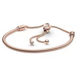 New Dense Set Bracelet Mickey Pull Summer Rose Gold Stretch Chain Snake Bone Chain Adjustable