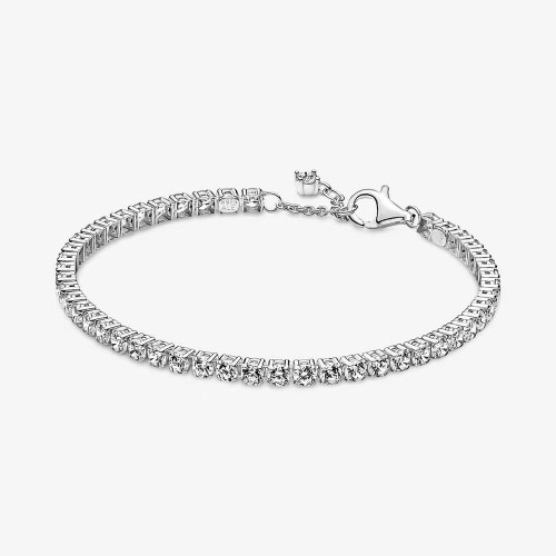 White Copper Bracelet Silver Beaded Silver Beads DIY Jewelry Star Tennis Pulling Bracelet