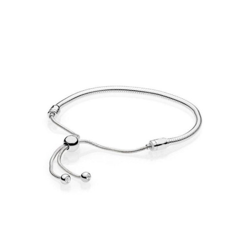 Closely inlaid new heart-shaped push-pull snake bone chain with adjustable telescopic bracelet