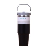 New 304 Stainless Steel Handle Car Cup Outdoor Sports Portable Car Insulation Cup 30oz Car Cup
