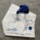 Plastic handheld gift clothing store women's and children's clothing shopping bags children's clothing shoe box bags