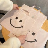 Thickened frosted shopping bag for women's clothing store, hand-held plastic bag for children's clothing, shoe box, gift bag logo
