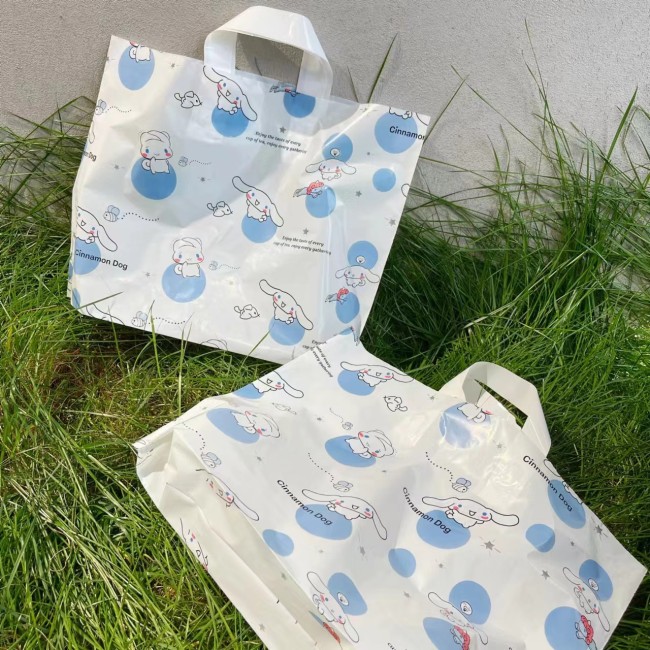 Plastic handheld gift clothing store women's and children's clothing shopping bags children's clothing shoe box bags