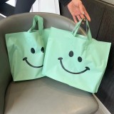 Thickened frosted shopping bag for women's clothing store, hand-held plastic bag for children's clothing, shoe box, gift bag logo