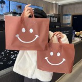 Thickened frosted shopping bag for women's clothing store, hand-held plastic bag for children's clothing, shoe box, gift bag logo