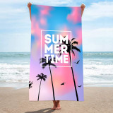 Customized printed beach towels wholesale beach vacation beach towels that absorb water