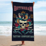 Customized printed beach towels wholesale beach vacation beach towels that absorb water