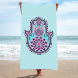 Customized printed beach towels wholesale beach vacation beach towels that absorb water