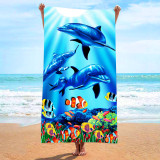 Customized printed beach towels wholesale beach vacation beach towels that absorb water