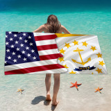 Customized printed beach towels wholesale beach vacation beach towels that absorb water