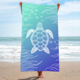 Customized printed beach towels wholesale beach vacation beach towels that absorb water