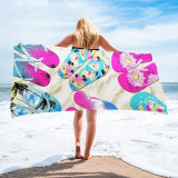 Customized printed beach towels wholesale beach vacation beach towels that absorb water