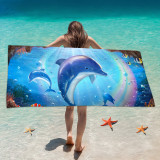 Customized printed beach towels wholesale beach vacation beach towels that absorb water