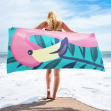 Customized printed beach towels wholesale beach vacation beach towels that absorb water