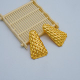 Snake pattern gold-plated large necklace set, bracelet, ring, earring, necklace set