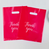 Thank you, four finger shopping bag, packaging bag, handbag