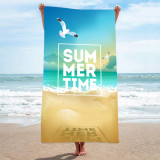 Customized printed beach towels wholesale beach vacation beach towels that absorb water