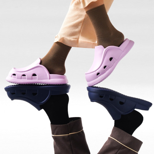 EVA Feet Feeling Thick Bottom Slippers for Women and Men Summer Couple