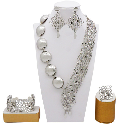 Necklace Set Earrings Ring Bracelet