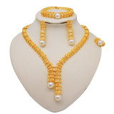 Women's Dinner Party Set Necklace Jewelry Set Jewelry Set