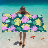 Customized printed beach towels wholesale beach vacation beach towels that absorb water