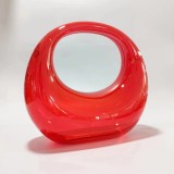 New Colorful Crescent Acrylic Handbag, Celebrity Handbag, Makeup Banquet Women's Bag