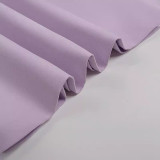 Sexy waistband slimming one shoulder strapless long dress with a tight fitting solid color and buttocks wrapped dress