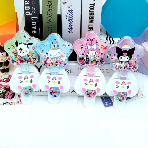 Children's cartoon comb Sanrio Kuro KT cat cushion comb Elsa Princess airbag comb