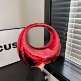 Fashionable Candy Color Fashionable Wrist Bright Face Acrylic Dumpling Bun