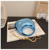 Fresh and Sweet Girl Chain Bag Dinner Bag Candy Color Handbag