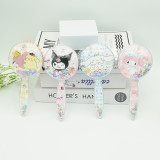 Sanrio Big Ear Dog Square Long Handle Flowing Sand Hair Comb Massage Comb