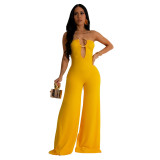 Fashion Women's Solid Color Fashion Pants jumpsuit for women