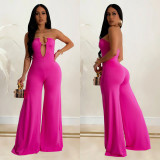 Fashion Women's Solid Color Fashion Pants jumpsuit for women