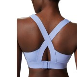 Nude yoga suit, women's shock-absorbing sports and fitness suit, oversized sports underwear