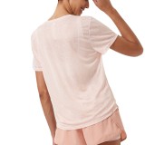 Loose sports top, women's oversized fitness cover up, quick drying ice feeling yoga suit T-shirt